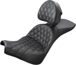 Saddlemen - Explorer Seat - Lattice Stitched - Backrest - Explorer Lattice Stitch Seat - 818-30-030LS Saddlemen - Explorer Seat - Lattice Stitched - Backrest - Explorer Lattice Stitch Seat - 818-30-030LS