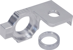 Modquad - Axle Flag Mount (silver) Ktm/hus 250-450 20/25mm Axle - FM-KTM