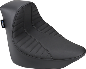 Drag Specialties - EZ-Solo Seat - Scorpion Stitch - Vinyl - FL/FX '18-'22 - EZ-ON Solo Seat - 0802-1150