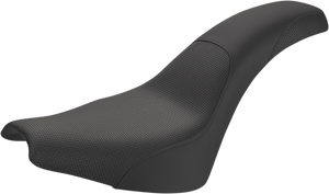 Saddlemen - Profiler Basket-weave Seat - Black - Softail - Profiler Basket-weave Seat - 818-30-147