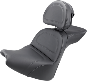 Saddlemen - Explorer Seat - w/ Driver Backrest - FXBR/S '18-'20 - Explorer Seat  Includes Backrest - 818-31-030