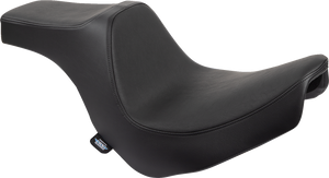 Drag Specialties - Predator III Seat - Smooth - Black - FL/FX '18-'22 - Predator III Seat - 0802-1490