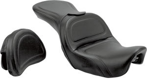 Saddlemen - Seat - Explorer - With Backrest - Stitched - Black - Dyna - Explorer Seat - 806-04-0301 Saddlemen - Seat - Explorer - With Backrest - Stitched - Black - Dyna - Explorer Seat - 806-04-0301