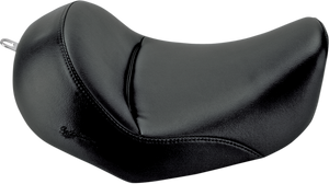 Saddlemen - Heels Down Solo Seat - Without Backrest - Plain - Black - Dyna - Heels Down Solo Seat - 806-04-0021