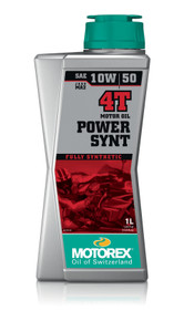 Motorex - Power Synt 4t 10w50 1lt 10/case - 198414 Motorex - Power Synt 4t 10w50 1lt 10/case - 198414