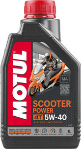 Motul - Scooter 4t 5w40 Syn 1 Ltr - 105958