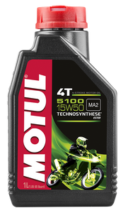 Motul - 5100 Ester/synthetic Engine Oil 15w50 1 Lt - 104080