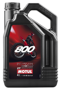Motul - 800 2t Pro Racing Premix 4-liter - 104039 Motul - 800 2t Pro Racing Premix 4-liter - 104039