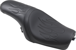 Drag Specialties - Predator Seat - Flame Stitched - XL '04-'22 - Predator Seat - 0804-0399 Drag Specialties - Predator Seat - Flame Stitched - XL '04-'22 - Predator Seat - 0804-0399