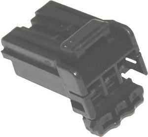 Namz Custom Cycle Products - Amp 3-wire Plug Housing Multilock Hd# 73153-96bk - NA-174921-2 Namz Custom Cycle Products - Amp 3-wire Plug Housing Multilock Hd# 73153-96bk - NA-174921-2