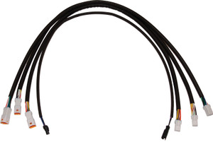 Namz Custom Cycle Products - Hbar Cntrl Ext Harness 24" Chief/springfield 14-17 - NHCX-I24