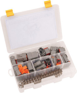 Namz Custom Cycle Products - Deutsch Grey Builders Kit - NDC-BKG Namz Custom Cycle Products - Deutsch Grey Builders Kit - NDC-BKG