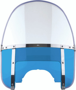 National Cycle - Heritage Beaded Windshield Blue Adjustable Window - N2237 National Cycle - Heritage Beaded Windshield Blue Adjustable Window - N2237