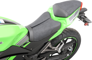 Saddlemen - Gel Channel Sport Seat - Black - EX300 - Gel Channel Sport Seat  Solo - 0810-K052