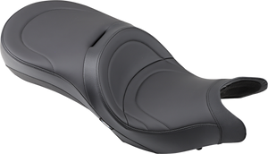 Drag Specialties - Seat - Low-Profile - Touring - Mild Stitched - Black - Low-Profile Touring Seat - 0810-1540