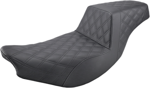 Saddlemen - Step Up Seat - Full Lattice - Black - Indian - Step Up Seat - I14-07-175