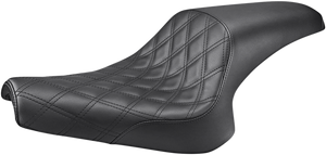 Saddlemen - Seat - Profiler - 2-Up - Front Lattice Stitch - Black - Bolt - Profiler 2-Up Seat - Y13-16-149