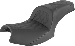 Saddlemen - Slim Lattice Stitched Seat - Indian - Slim LS 2-Up Seat - I20-06-162
