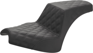 Saddlemen - Step Up Seat - Full Lattice - Black - Chief - Step Up Seat - I21-04-175