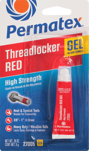 Permatex - Threadlocker Red Gel 5g - 27005 Permatex - Threadlocker Red Gel 5g - 27005