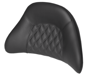 Saddlemen - Tour-Pak Backrest Pad Cover - Lattice Stitched - Black - Tour-Pak Backrest Pad Cover - 01-11884LS Saddlemen - Tour-Pak Backrest Pad Cover - Lattice Stitched - Black - Tour-Pak Backrest Pad Cover - 01-11884LS