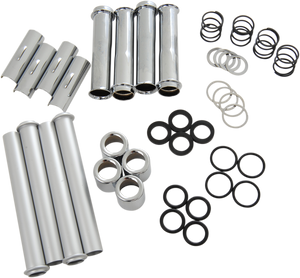 Drag Specialties - Pushrod Tube Kit - Chrome - XL - Pushrod Tube Kit - 77335