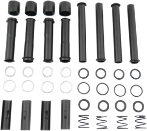 Drag Specialties - Pushrod Tube Kit - Black - XL - Pushrod Tube Kit - 77335B