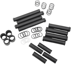 Drag Specialties - Pushrod Tube Kit - Black - Twin Cam - Pushrod Tube Kit - 76520B