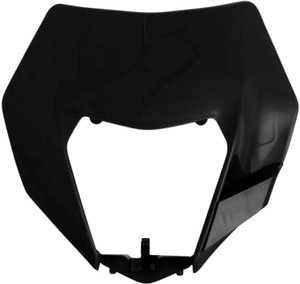 Polisport - Headlight Mask Ktm Black - 8673100002 Polisport - Headlight Mask Ktm Black - 8673100002
