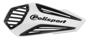 Polisport - Mx Air Handguards White/black - 8308400002
