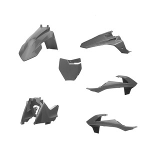 Polisport - Plastic Kit Sx65/mc65 Grey - 91297 Polisport - Plastic Kit Sx65/mc65 Grey - 91297