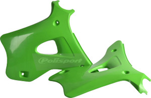 Polisport - Radiator Shroud Green - 8420000002