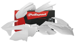 Polisport - Plastic Body Kit White - 90680 Polisport - Plastic Body Kit White - 90680