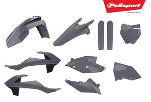 Polisport - Plastic Body Kit Nardo Grey - 90825 Polisport - Plastic Body Kit Nardo Grey - 90825