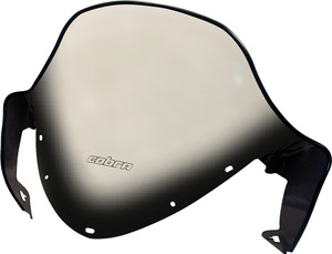 Powermadd - Cobra W/s Tall Clear/blk 14" Pol Iq - 11940 Powermadd - Cobra W/s Tall Clear/blk 14" Pol Iq - 11940