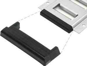 Powertye - E-track Rubber End Caps - 45375-2 Powertye - E-track Rubber End Caps - 45375-2