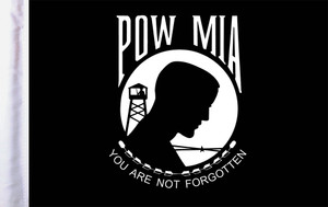 Pro Pad - 6"x9" Pow-mia Flag - FLG-POW Pro Pad - 6"x9" Pow-mia Flag - FLG-POW