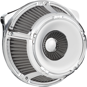 Arlen Ness - Slot-Track Air Cleaner - Chrome - Inverted Series Air Cleaner Kit  Slot Track - 18-914 Arlen Ness - Slot-Track Air Cleaner - Chrome - Inverted Series Air Cleaner Kit  Slot Track - 18-914
