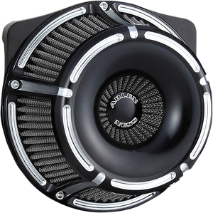 Arlen Ness - Slot-Track Air Cleaner - Black - Inverted Series Air Cleaner Kit  Slot Track - 18-915 Arlen Ness - Slot-Track Air Cleaner - Black - Inverted Series Air Cleaner Kit  Slot Track - 18-915