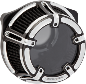 Arlen Ness - Method Sucker Air Cleaner - Black - M8 - Method Clear Series Air Cleaner - 18-960