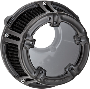 Arlen Ness - Method Air Cleaner - All Black - Twin Cam - Method Clear Series Air Cleaner - 18-967