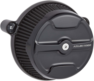 Arlen Ness - Knuckle Big Sucker Air Cleaner - Black - M8 - Big Sucker Stage 1 Air Filter Kit - 18-342