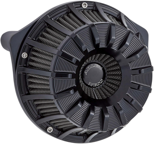 Arlen Ness - 15-Spoke Air Cleaner - Black - Twin Cam Cable - Inverted Series Air Cleaner Kit  15-Spoke - 18-993