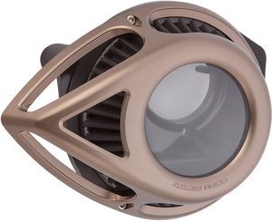 Arlen Ness - Tear Sucker Air Cleaner -  Titanium - Clear Tear Air Cleaner - 600-007