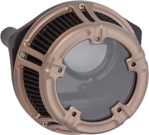 Arlen Ness - Method Air Cleaner - Titanium - Method Clear Series Air Cleaner - 600-016