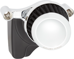 Arlen Ness - Mini 22° Air Cleaner Kit - Chrome - Mini 22° Air Cleaner Kit - 600-027