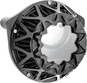 Arlen Ness - Crossfire Air Cleaner - All Black - Crossfire Air Cleaner - 600-045