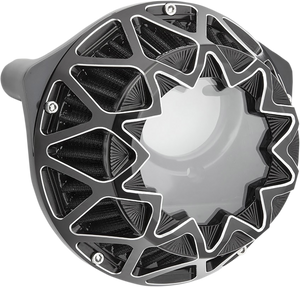 Arlen Ness - Crossfire Air Cleaner - Black - Crossfire Air Cleaner - 600-038