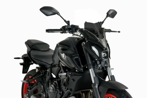 Puig - Windscreen Naked New Gen Sport Dark Smoke Yam - 20618F Puig - Windscreen Naked New Gen Sport Dark Smoke Yam - 20618F
