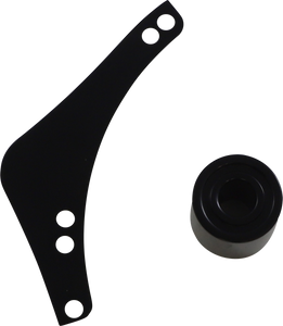 Arlen Ness - Inverted Air Cleaner Cover Plate - Black - Replacement Breather Bolt Cover Plates - 600-052